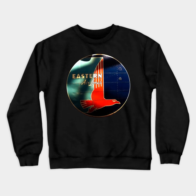 Eastern Airlines Crewneck Sweatshirt by JonHerrera